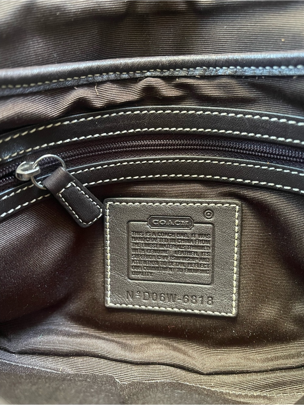 Coach Y2K Red SoHo Hobo Mini Flap Canvas Monogram Bag - Picture 7 of 15